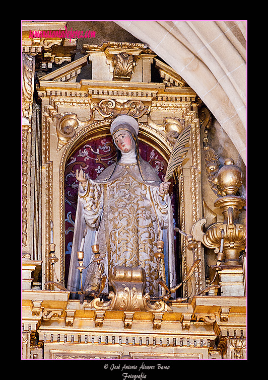 Santa María de Cervelló (Altar Mayor de la Basílica de Nuestra Señora de la Merced Coronada)