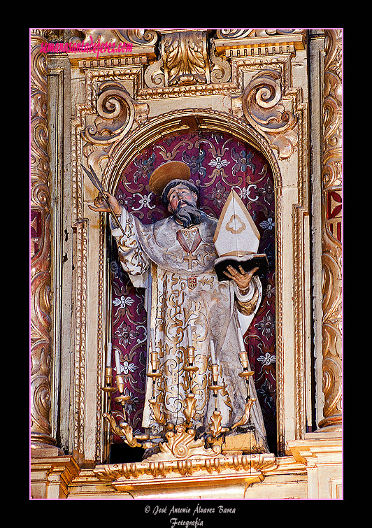 San Pedro Pascual (Altar Mayor de la Basílica de Nuestra Señora de la Merced Coronada)