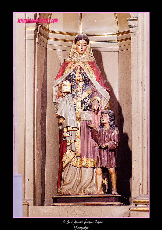 Santa Isabel de Hungría (Capilla de San Pedro Nolasco de la Basílica de Nuestra Señora de la Merced Coronada)