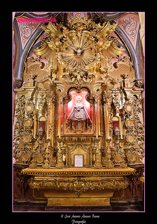 Altar de la Virgen Chiquita de la Merced (Basílica de Nuestra Señora de la Merced Coronada)