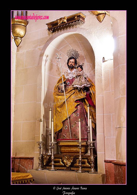 San José (Capilla de San José de la Basílica de Nuestra Señora de la Merced Coronada)