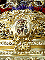 Medallón del frontal de la canastilla del Paso de Misterio de Nuestro Padre Jesús del Consuelo 