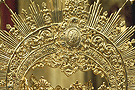 Detalle de la corona de Madre de Dios de la Misericordia