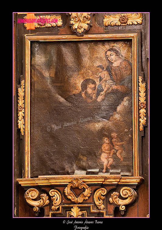 Pintura de San Cayetano de Thiene (Altar Mayor de la Capilla de los Desamparados)