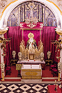 Altar para el Triduo Mariológico de la Hermandad de la Coronación de Espinas 2013
