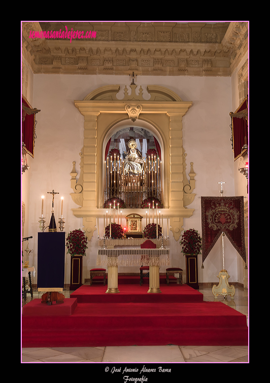 Altar de Cultos de la Hermandad de Nuestra Señora de las Angustias 2013