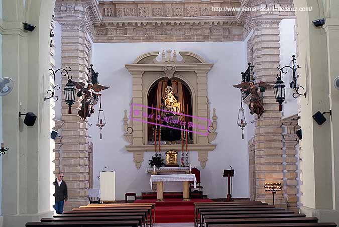 Altar principal de la Capilla de Nuestra Señora de las Angustias