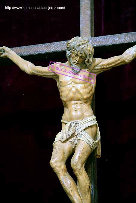 Crucificado, obra de Luis Ortega Brú (Capilla de Nuestra Señora de las Angustias)