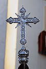 Cruz parroquial de la Hermandad de las Angustias