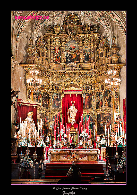 Altar de Cultos de la Hermandad de la Sagrada Cena 2012