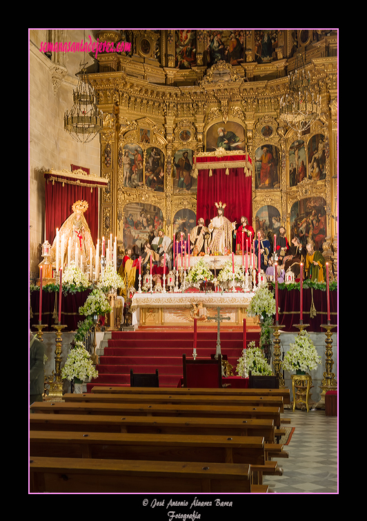 Altar de Cultos de la Hermandad de la Sagrada Cena 2013