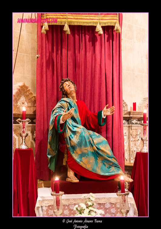 Exposición al culto de San Andrés el dia de su Festividad (30 de noviembre de 2012)