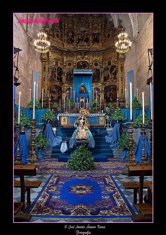 Besamanos de Santa Maria de la Paz y Concordia en sus Misterios Gloriosos (Iglesia de San Marcos) (8 de Diciembre de 2011)