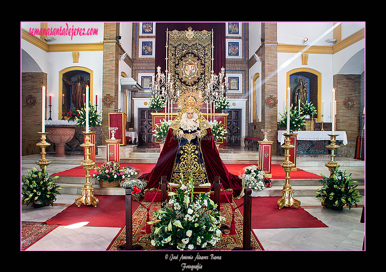 Besamanos de María Santísima de la Candelaria (5 de febrero de 2012)