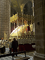 Paso de palio de María Santísima de la Candelaria