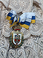 Medalla de Oro de la Villa de Candelaria (Canarias) impuesta a María Santísima de la Candelaria el Lunes Santo del 2004