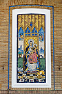 Azulejo de Santa Ana en el Altar Mayor de la Iglesia Parroquial de Santa Ana