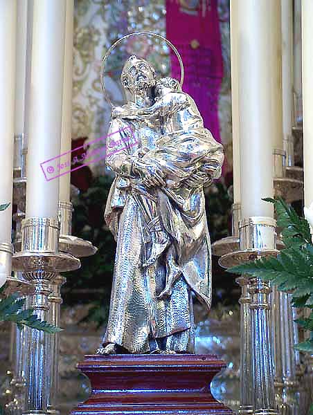San Juan Grande, imagen venera del Paso de Palio de Nuestra Señora del Socorro