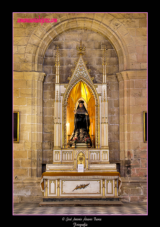 Retablo de Santa Rita de Casia (Santa Iglesia Catedral)