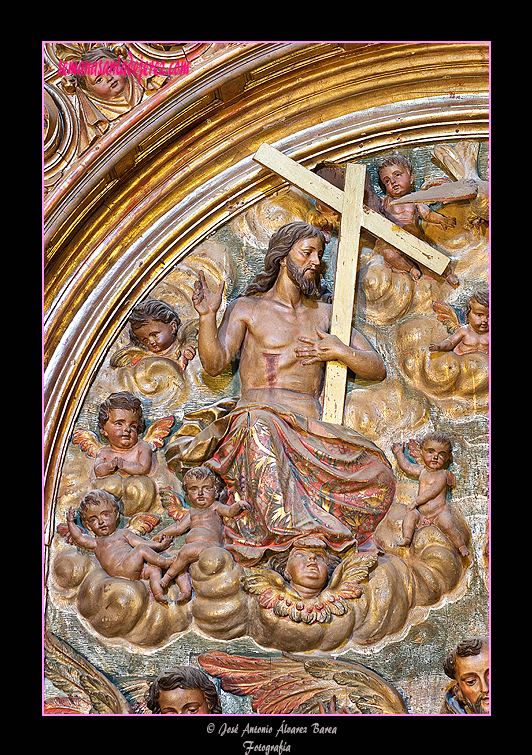 Cristo con la Cruz (Retablo de Ánimas - Santa Iglesia Catedral)