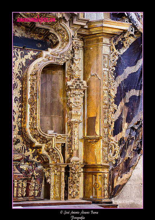 Estípetes del retablo del Cristo de la Viga (Santa Iglesia Catedral)
