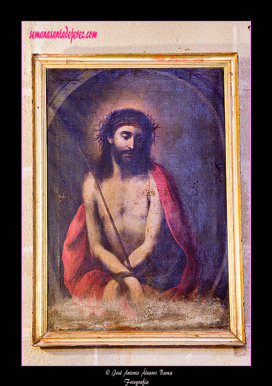 Lienzo del Ecce Homo (Tramo del Retablo de Santa Rita de Casia - Santa Iglesia Catedral)