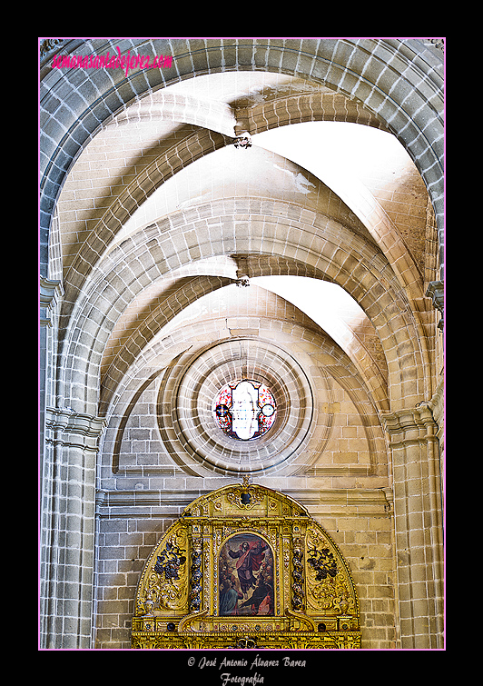 Bóvedas del tramo del Retablo de la Inmaculada del Voto, hoy de San Juan Grande (Santa Iglesia Catedral)