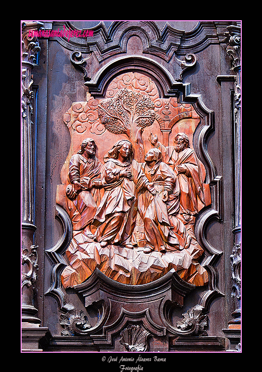 La visitación de Santa Isabel (Coro de la Santa Iglesia Catedral)