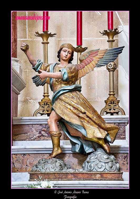 Ángel lamparero (Tabernáculo - Capilla del Sagrario - Santa Iglesia Catedral)