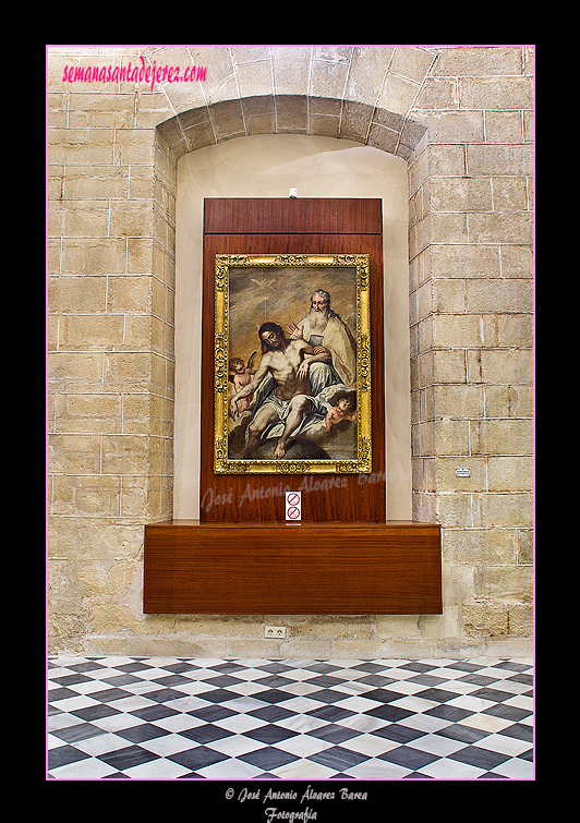 Santísima Trinidad - Pedro Atanasio de Bocanegra - Siglo XVII (Sala del Tesoro - Museo de la Santa Iglesia Catedral)
