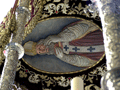 San Dionisio (Patrono de Jerez) en el techo de palio del paso de Nuestra Señora del Socorro