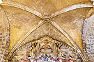 Bóveda del tramo del Retablo de San Juan Nepomuceno (Santa Iglesia Catedral)