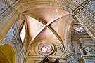 Bóveda del tramo del retablo del Cristo de la Viga (Santa Iglesia Catedral)