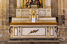 Mesa del retablo de Santa Rita de Casia (Santa Iglesia Catedral)