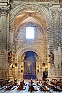 Vista del tramo del Retablo de San Caralampio desde el tramo del Retablo de San Pedro (Santa Iglesia Catedral)