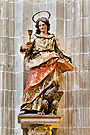 San Juan - José de Arce - Siglo XVII (Santa Iglesia Catedral) (Talla de madera tallada y policromada, procedente de la Cartuja de Jerez)