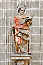 Santiago el Menor - José de Arce - Siglo XVII (Santa Iglesia Catedral) (Talla de madera tallada y policromada, procedente de la Cartuja de Jerez)