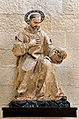 San Bruno - José de Arce (Sala de los Cartujos - Museo de la Santa Iglesia Catedral) (Madera policromada - Siglo XVII)