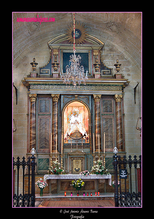Retablo de Nuestra Señora del Rocio (Iglesia Conventual Dominica de Santo Domingo)