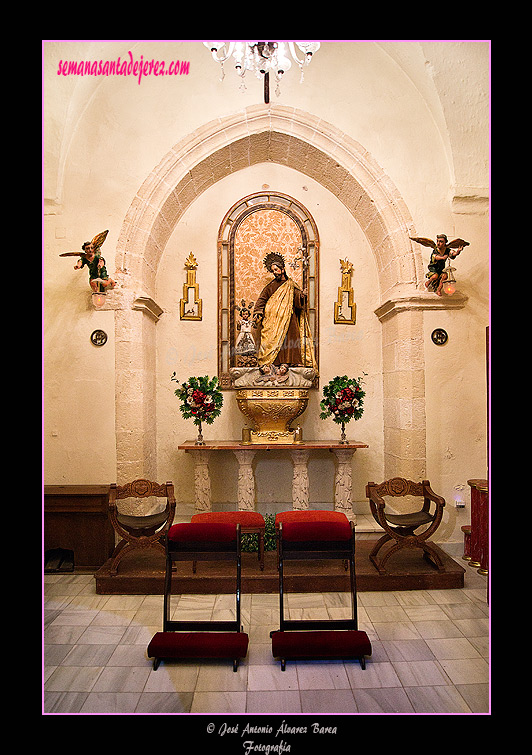 Altar de San José y el Niño Jesús (Capilla de Gracias - Iglesia Conventual Dominica de Santo Domingo)