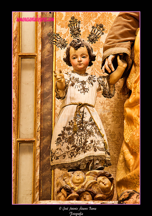 Niño Jesús (Capilla de Gracias - Iglesia Conventual Dominica de Santo Domingo)