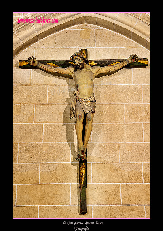 Crucificado del siglo XVI (Capilla de los Cuenca - Iglesia Conventual Dominica de Santo Domingo)