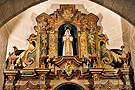 Ático del retablo de Santo Tomás de Aquino (Iglesia Conventual Dominica de Santo Domingo)