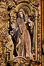 Santa Catalina de Siena (Retablo de Nuestra Señora del Rosario de los Montañeses - Iglesia Conventual Dominica de Santo Domingo)