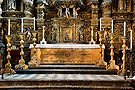 Mesa de Altar del Retablo Mayor (Iglesia Conventual Dominica de Santo Domingo)