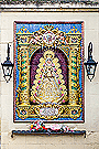 Retablo cerámico de Nuestra Señora del Rocio (Convento de Santo Domingo)