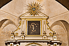 Ático del retablo de Santa Catalina de Siena (Iglesia Conventual Dominica de Santo Domingo)