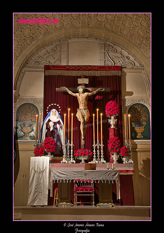 Altar de Cultos de la Hermandad del Cristo del Perdón 2012