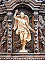 Arcangel (Primera capilla del lateral derecho de la canastilla del paso del Santísimo Cristo del Perdón) 