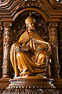 Imagen de San Ambrosio. Padre de la Iglesia (Capilla lateral derecha de la trasera del paso del Santísimo Cristo del Perdón) 
